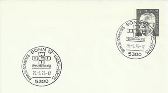 Réunion de l'UEO à Bonn 1975