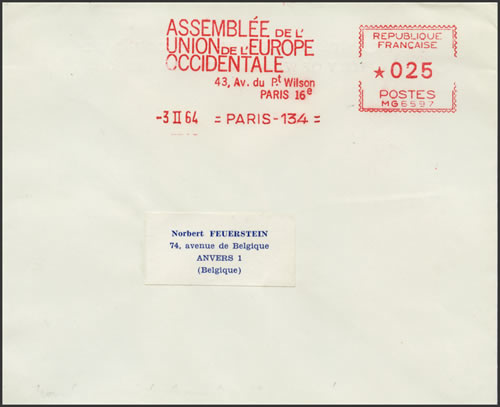 EMA UEO Paris 134 MG 6597 Av. Pdt Wilson