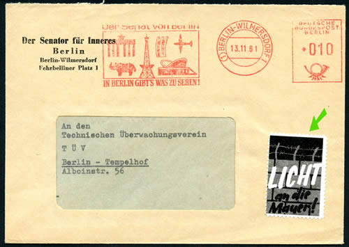 Vignette mur de berlin