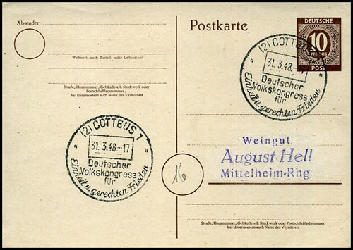 Volkskongress Cottbus 1948