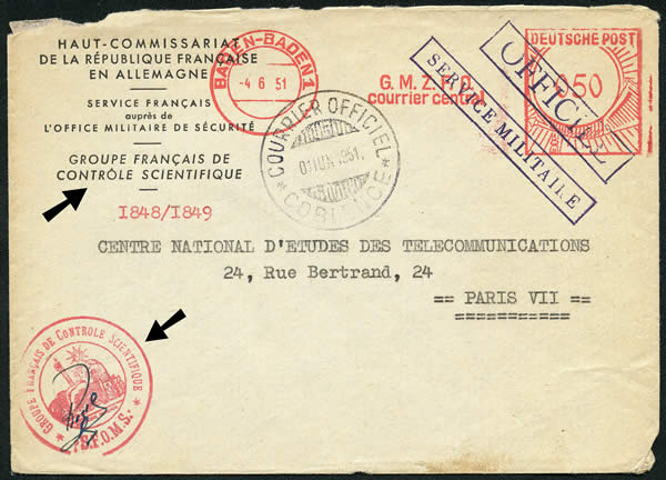 Controle scintifique français