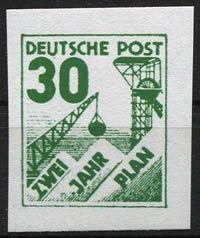 Timbre non-émis Zweihahrplan