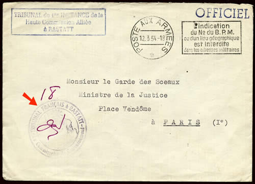 Tribunal Français de Rastatt