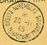 Bureau télégraphique Nuremberg