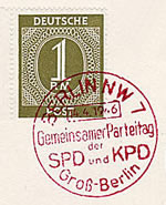 Fusion forcée KPD SPD