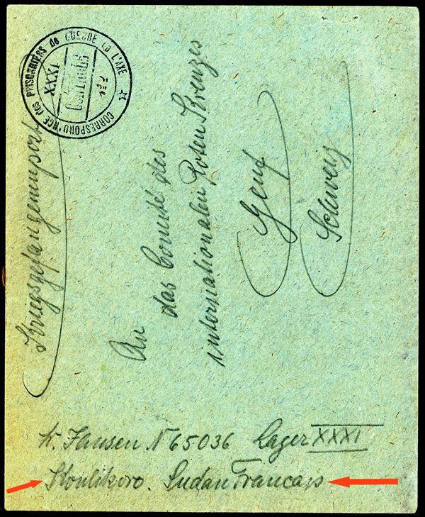 Prisonnier allemand au soudan français