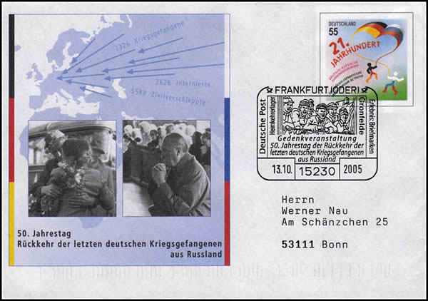 50ème anniversaire du retour des prisonniers allemands en URSS