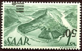 surcharge renversée 50F sur 1 SM