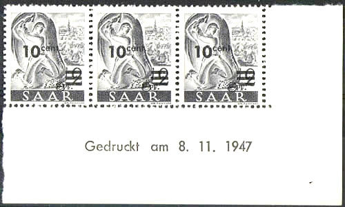 Mois du coin daté en chiffres deuxième tirage