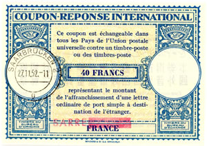 CRI France type lo15 surchargé SARRE