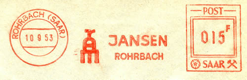 EMA Francotyp chiffres étroits