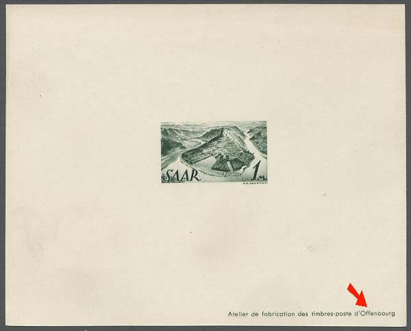 Epreuve de luxe 1 Mark 1947