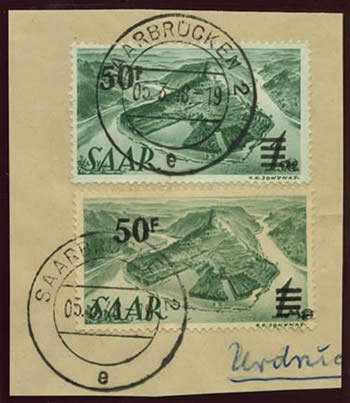 Fragment avec les deux 50F sur 1 M