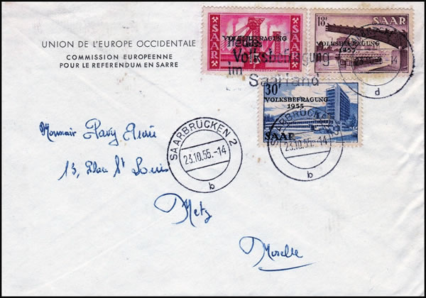 Commission de l'UEO pour le référendum en Sarre