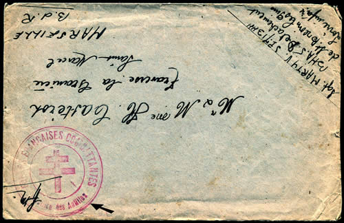 Lettre du Bataillon des Antilles