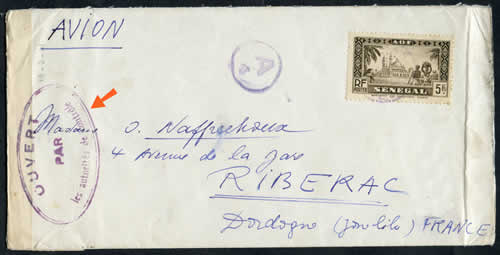 Censure de dakar 1941