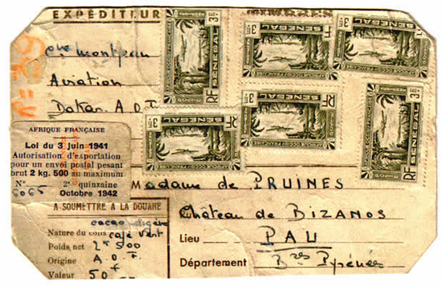 Colis familial loi de 1941