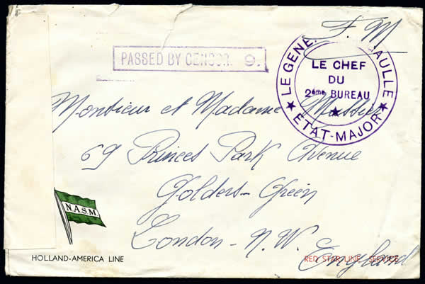 De Gaulle devant Dakar