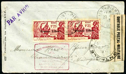 1er vol reunion madagascar