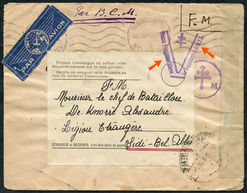 cachet de Vaguemestre