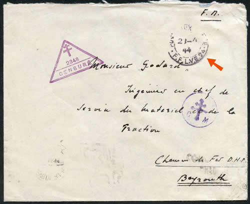 Vaguemestre d'étape no 24