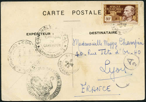 Carte Interzone de Bangui pour la France