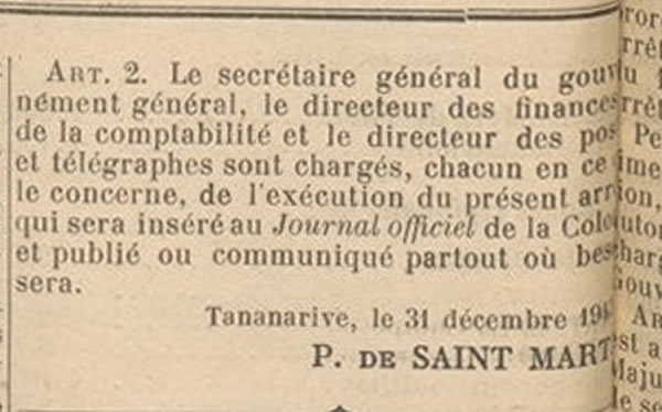 suite et fin du texte de l'arrêté