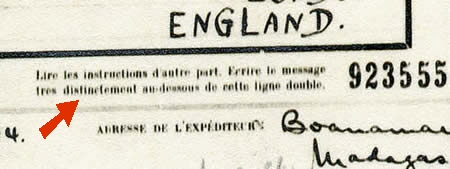 texte airgraph en français