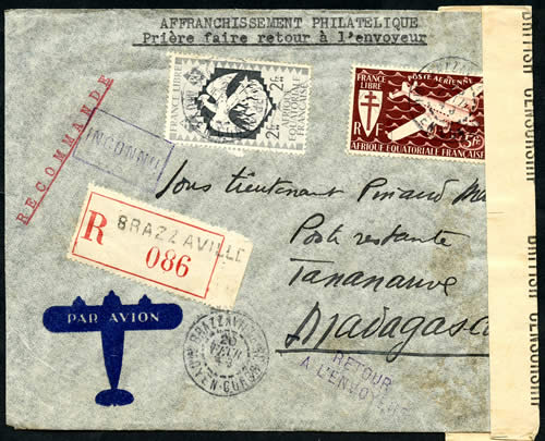 censure sur premier vol AEF madagascar