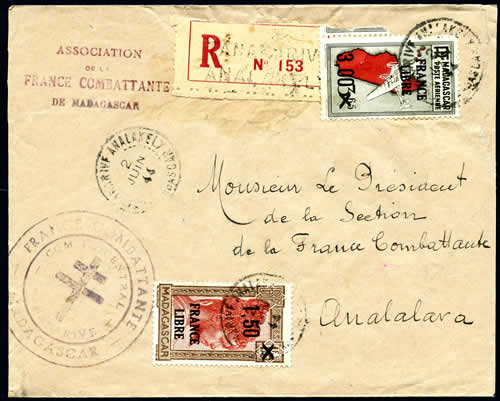 France Combattante à Madagascar