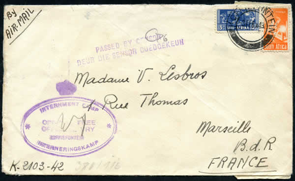 Prisonniers français en Afrique du Sud