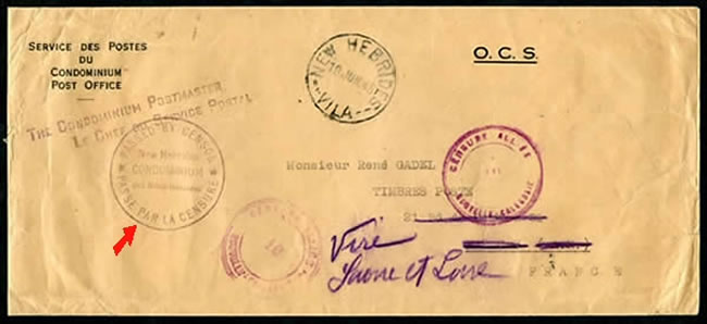 Censure des Nouvelles Hébrides