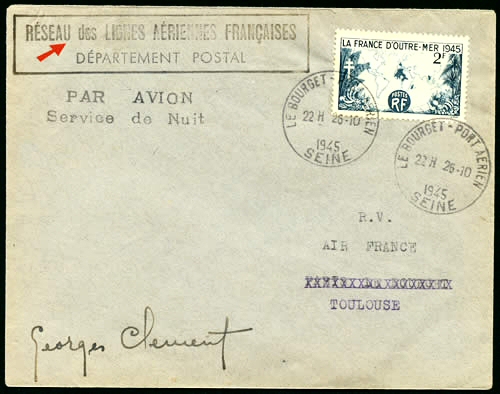 réseau des Lignes aériennes françaises