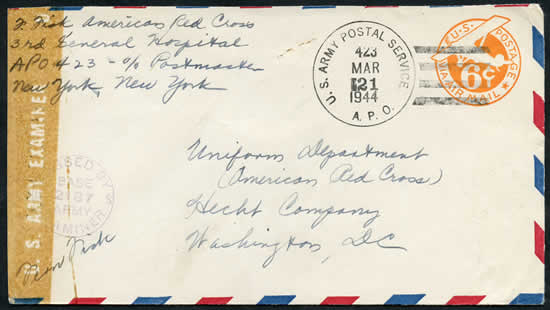 APO 423 Mateur mars 1944