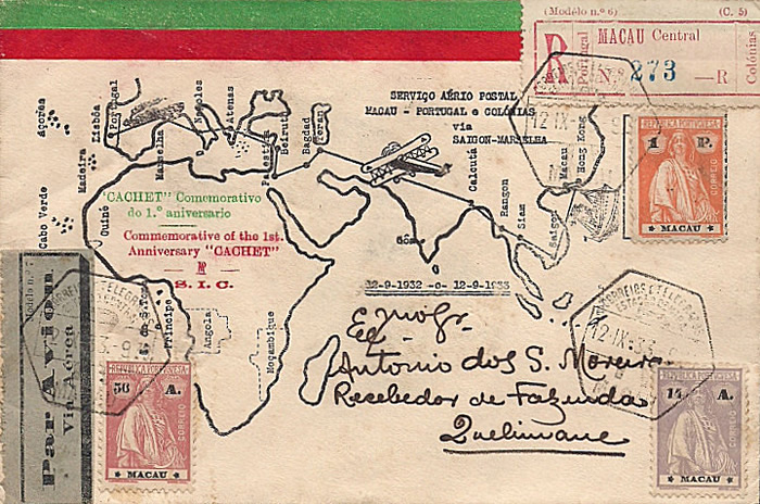 Premier Vol  Macau Lisbonne