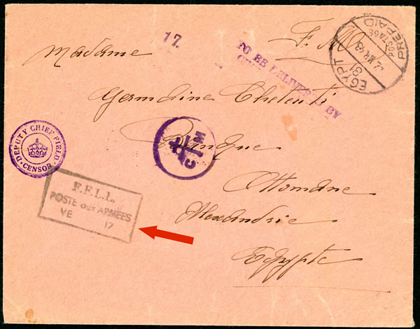 Vaguemestre d'étapes VE 17