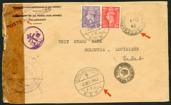 Poste aux armées du Levant