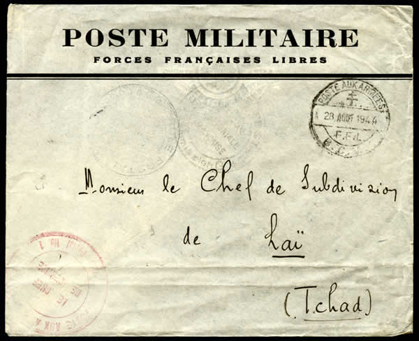 Postes Militaires des FFL au Levant