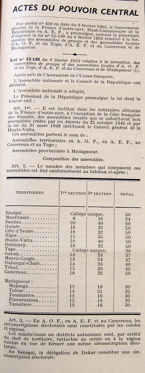 Loi sur Assemblées
