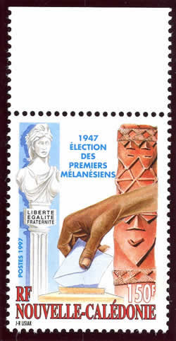 Election du premier Mélanésien