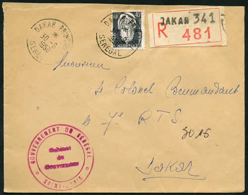 Lettre du gouvernement du sénégal à saint-Louis