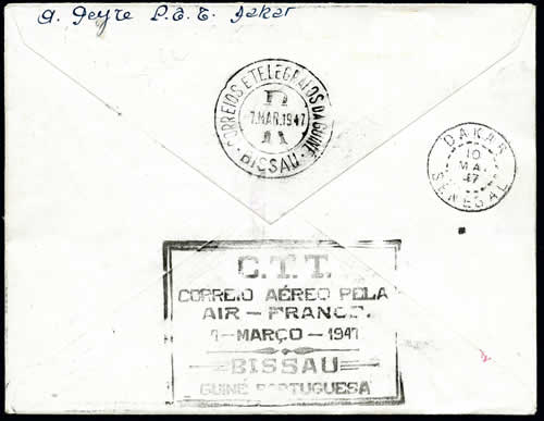 FFC Dakar Bissao verso