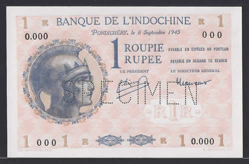 Billet 1r 1945 specimen