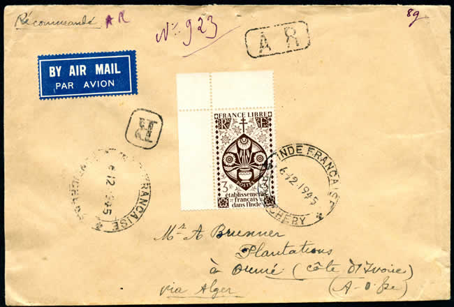 3Rp sur lettre pour la Côte d'Ivoire