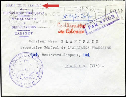 haut-Commissaire Madagascar