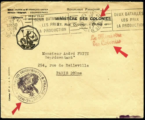 Ministre des Colonies