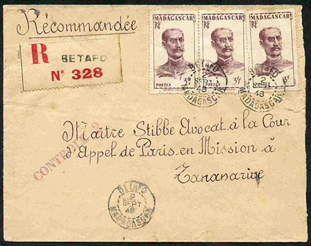 Courrier de détenus malgaches