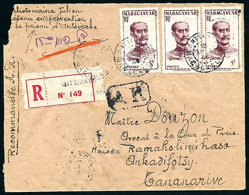 Lettre pour Me Douzon