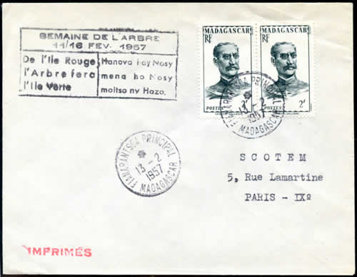 Semaine de l'Arbre Madagascar 1957