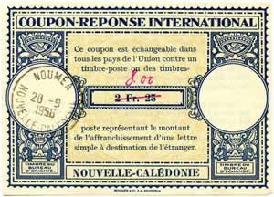 Nouvelle calédonie CRI 8 sur 2f25 Lo 9